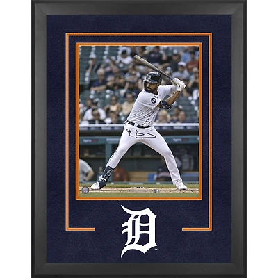 Riley Greene Detroit Tigers Autographed Deluxe Framed 16" x 20" Hitting Photograph