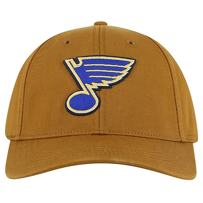 Men's American Needle  Tan St. Louis Blues Hepcat Washed Twill Adjustable Hat
