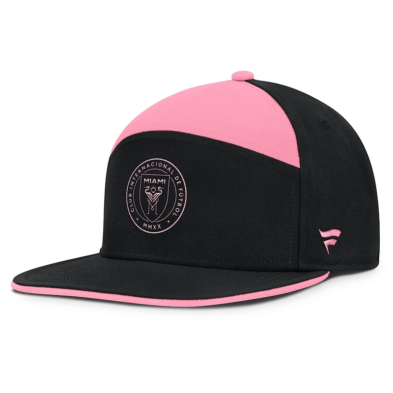 Men's Fanatics Black Inter Miami CF Mezzala Snapback Hat