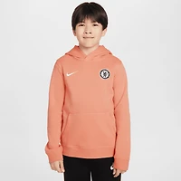 Youth Nike Pink Chelsea Club Pullover Hoodie