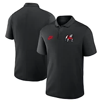 Men's Nike Black Georgia Bulldogs Primetime Victory Legacy Vault Logo Performance Polo
