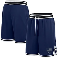 Men's Fanatics  Navy Team USA Future Ground Shorts