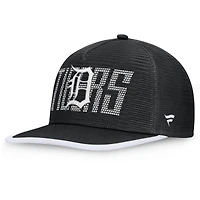 Men's Fanatics  Black Detroit Tigers Let's Glow Line Drive Snapback Hat