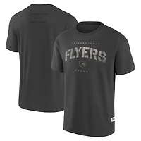 Men's Fanatics Charcoal Philadelphia Flyers Elements Weathered Tonal Future Ground T-Shirt