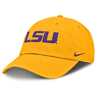 Men's Nike Gold LSU Tigers Primetime Club Adjustable Hat