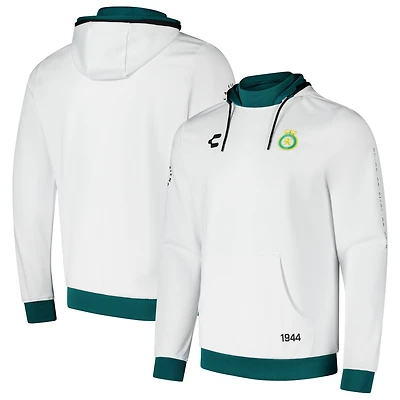 Men's Charly  White Club Leon 2024/25 Pullover Hoodie