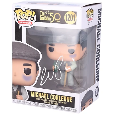 Al Pacino The Godfather 50th Anniversary Autographed Michael Corleone #1201 Funko Pop! Vinyl Figurine
