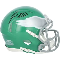 Jason Kelce Philadelphia Eagles Autographed Alternate Kelly Green Speed Mini Helmet