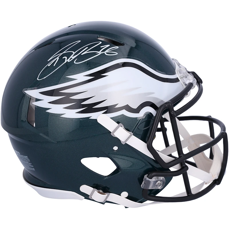 Saquon Barkley Philadelphia Eagles Autographed Riddell Speed Authentic Helmet