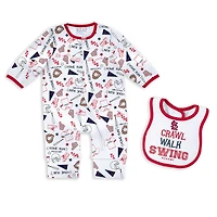Newborn & Infant WEAR by Erin Andrews St. Louis Cardinals Sleep & Play Set