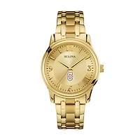 Men's Bulova Charleston Cougars Gold-Tone Watch