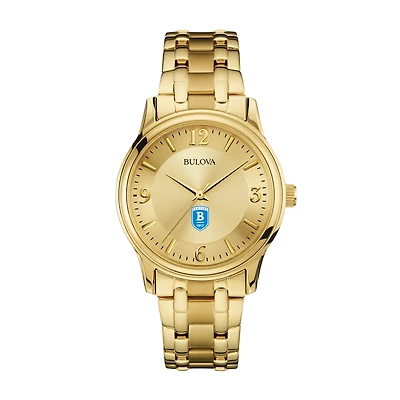 Men's Bulova Bentley Falcons Gold-Tone Watch