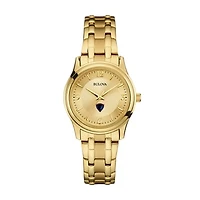 Women's Bulova DePaul Blue Demons Gold-Tone Watch