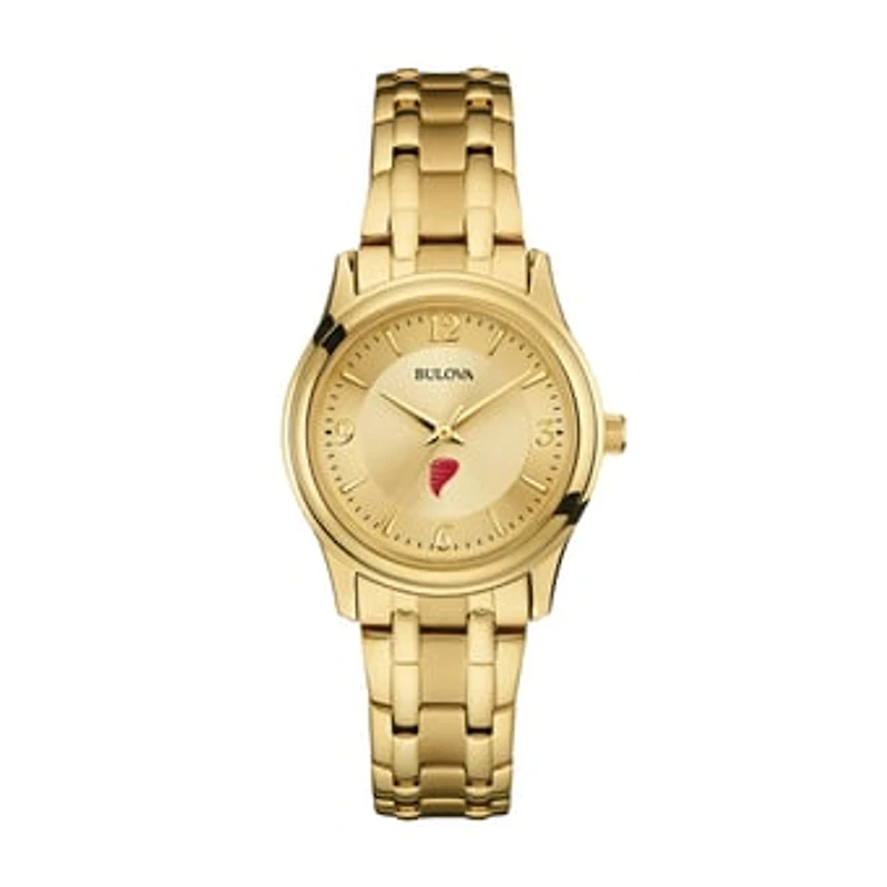 Women's Bulova Iowa State Cyclones Gold-Tone Watch