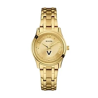 Women's Bulova Vanderbilt Commodores Gold-Tone Watch