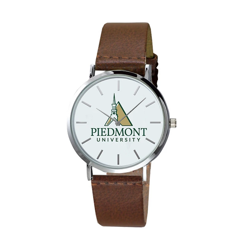 Men's Piedmont Lions Plexus Brown Leather Watch