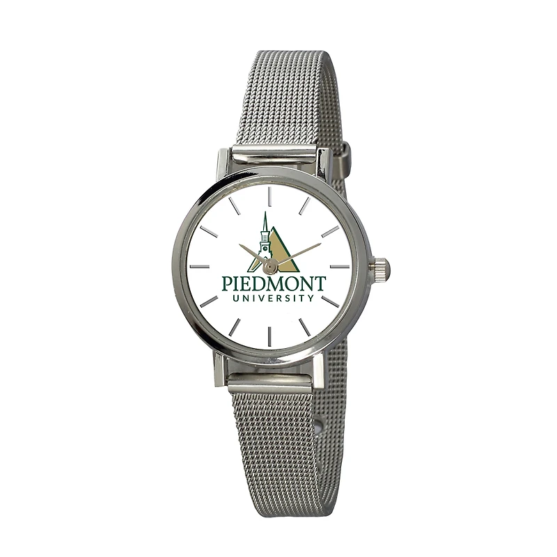 Women's  Silver Piedmont Lions Plexus Stainless Steel Watch