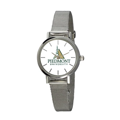 Women's  Silver Piedmont Lions Plexus Stainless Steel Watch