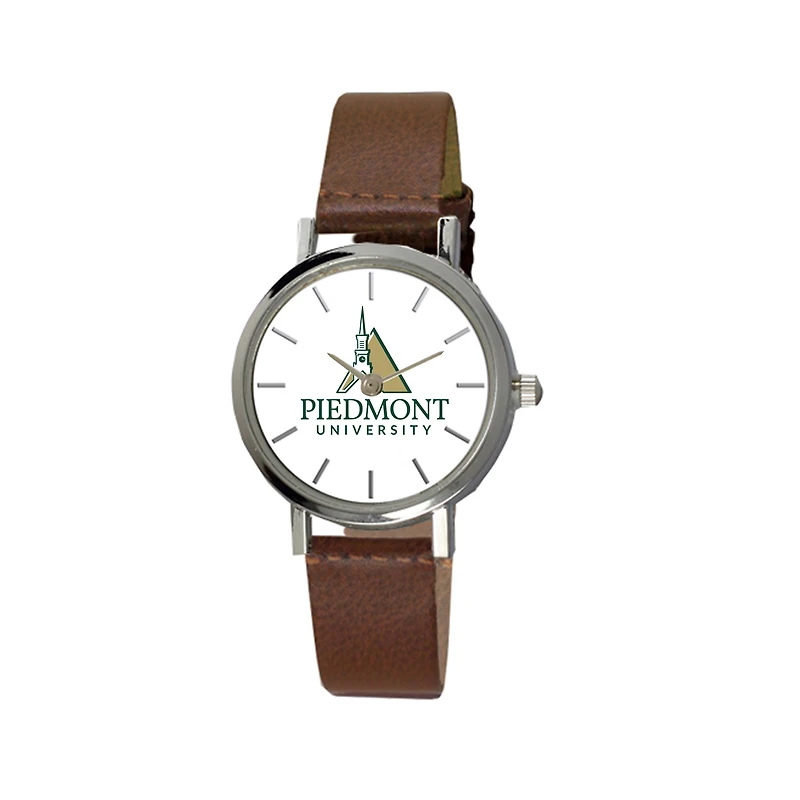Women's  Brown Piedmont Lions Plexus Leather Watch