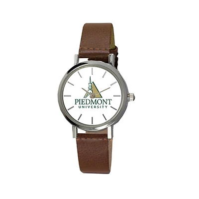 Women's  Brown Piedmont Lions Plexus Leather Watch