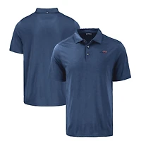 Men's Cutter & Buck Navy New York Jets Americana Coastline Epic Comfort Eco Recycled Polo