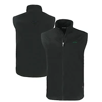 Men's Cutter & Buck Black New York Jets Logo Eco Recycled Full-Zip Vest