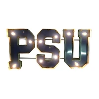 Imperial Penn State Nittany Lions Logo Lighted Recycled Metal Sign