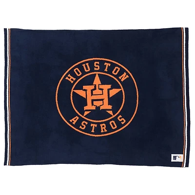Barefoot Dreams Houston Astros 54" x 72" CozyChic Throw Blanket