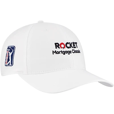 Men's Ahead White Rocket Mortgage Classic Stratus AeroSphere Adjustable Hat