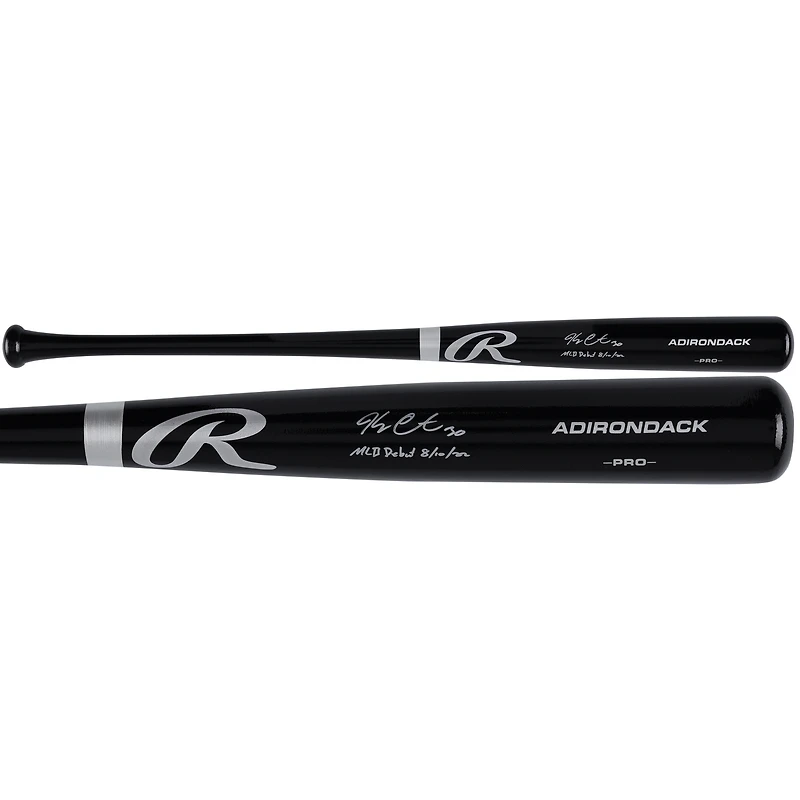 Kerry Carpenter Detroit Tigers Autographed Black Rawlings Adirondack Pro Bat with "MLB Debut 8/10/22" Inscription