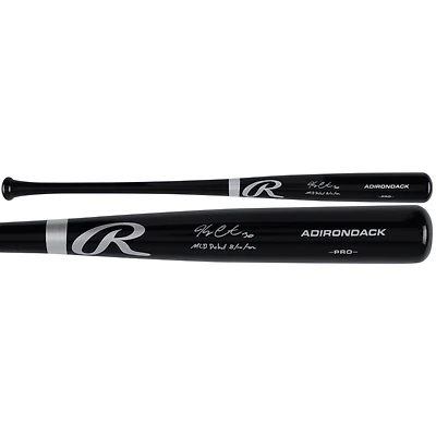 Kerry Carpenter Detroit Tigers Autographed Black Rawlings Adirondack Pro Bat with "MLB Debut 8/10/22" Inscription