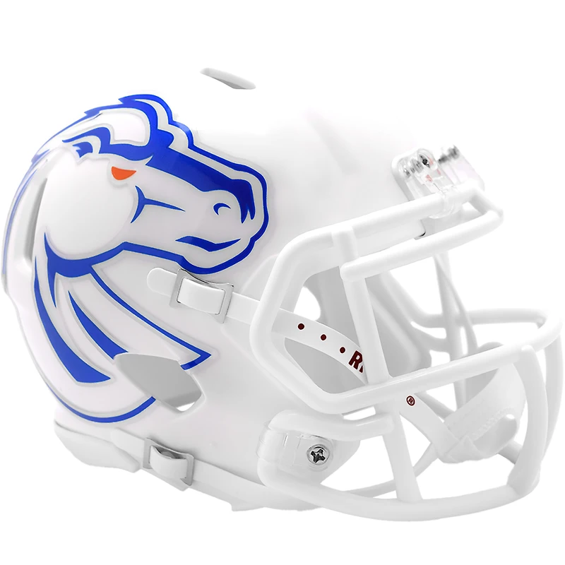 Riddell Boise State Broncos 2024 White Speed Mini Helmet