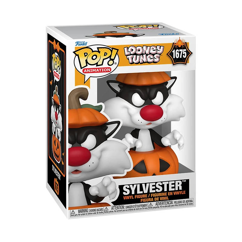 Looney Tunes #1675 Sylvester In Pumpkin Costume Funko Pop! Vinyl Figure