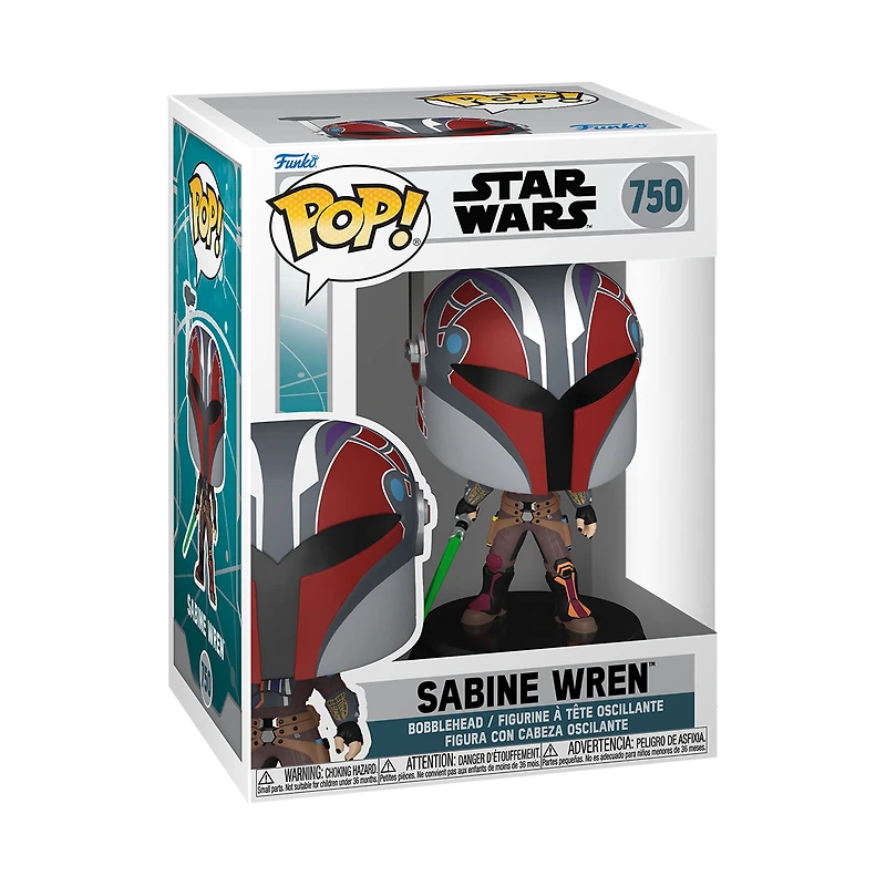 Star Wars Sabine Wren #750 Funko Pop! Vinyl Bobblehead