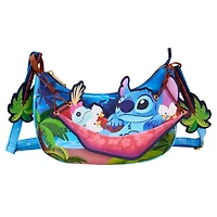Loungefly Lilo and Stitch Camping Cuties Hammock Crossbody Handbag
