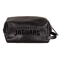 Jacksonville Jaguars Hybrid Leather Lined Dopp Toiletry Bag