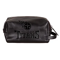 Tennessee Titans Hybrid Leather Lined Dopp Toiletry Bag