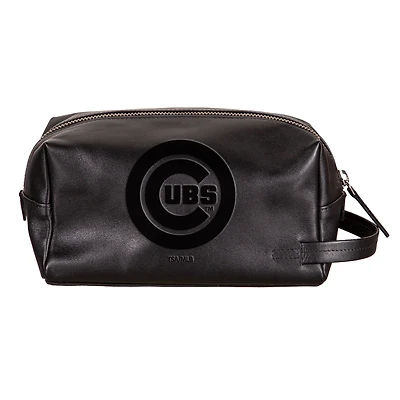 Chicago Cubs Hybrid Leather Lined Dopp Toiletry Bag
