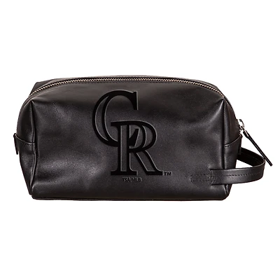 Colorado Rockies Hybrid Leather Lined Dopp Toiletry Bag