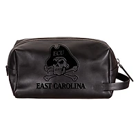 ECU Pirates Hybrid Leather Lined Dopp Toiletry Bag
