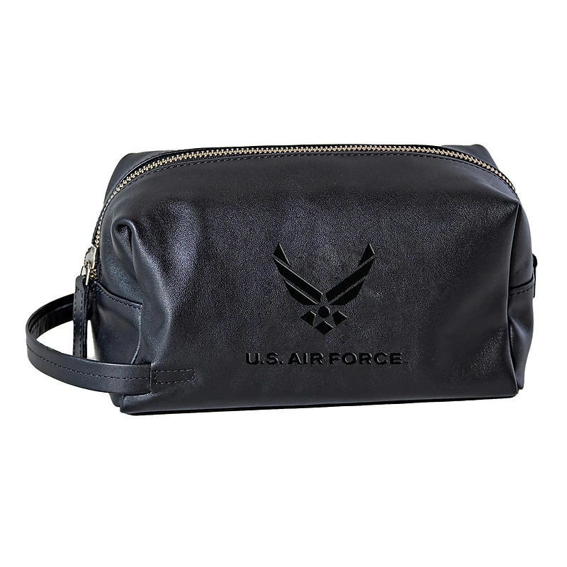 Air Force Falcons Hybrid Leather Lined Dopp Toiletry Bag