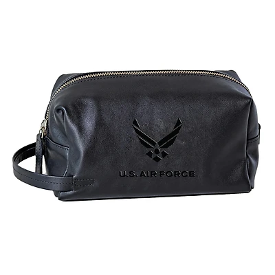 Air Force Falcons Hybrid Leather Lined Dopp Toiletry Bag