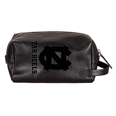 North Carolina Tar Heels Hybrid Leather Lined Dopp Toiletry Bag