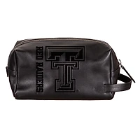 Texas Tech Red Raiders Hybrid Leather Lined Dopp Toiletry Bag