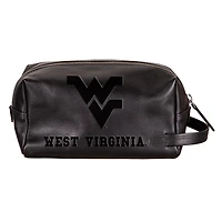West Virginia Mountaineers Hybrid Leather Lined Dopp Toiletry Bag