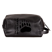 Montana Grizzlies Hybrid Leather Lined Dopp Toiletry Bag