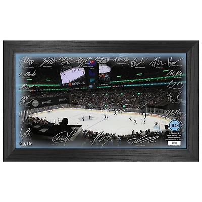 Highland Mint Florida Panthers 2024 Stanley Cup Champions 12'' x 20'' Tradition Signature Frame