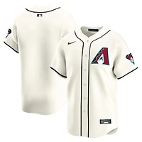 Men's Nike Cream Arizona Diamondbacks Home Limited Jersey