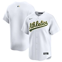 Men's Nike White Athletics Home Limited Jersey