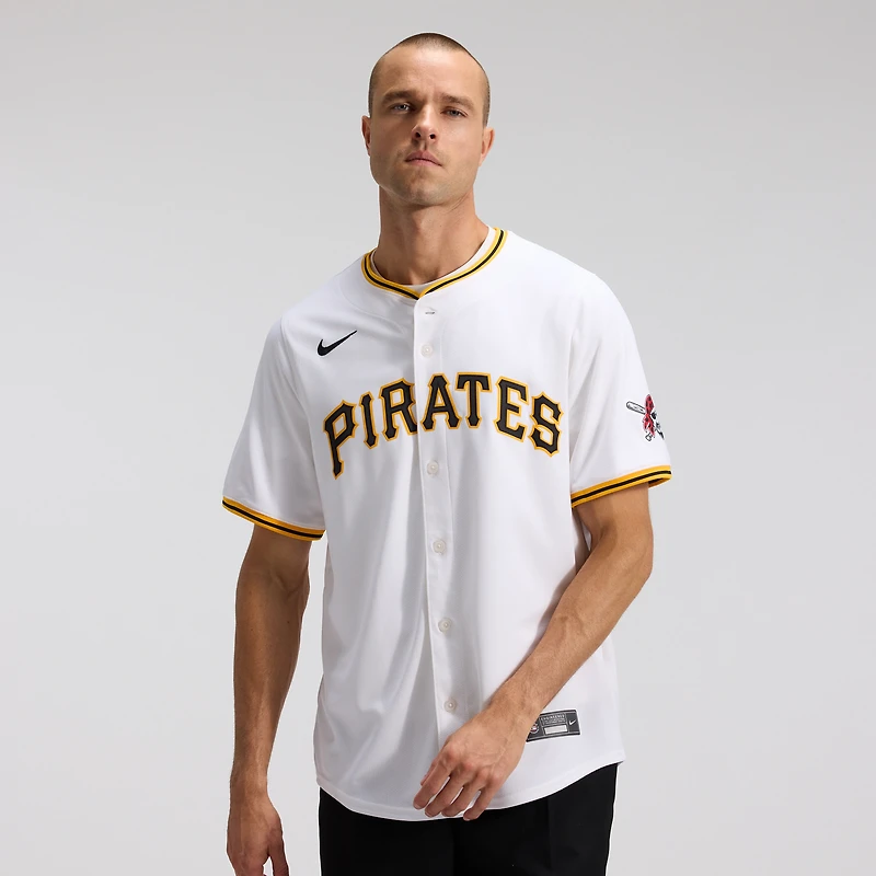 Men's Nike White Pittsburgh Pirates Home Limited Jersey